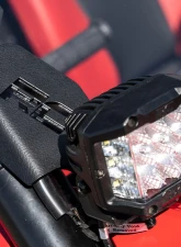 Rough Country Dual LED Cube Light Kit Black Series with Amber DRL for Honda Talon 2019-2022                                     - 92033 - Image 3