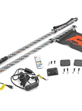 Rough Country Whip Mount w/Mount and LED Whip Lights Honda 2019-2022                                     - 92039 - Image 12