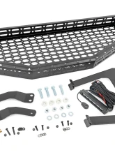 Rough Country Front Cargo Rack |Black Series LED 6" Light Slim Line Honda Pioneer 1000                                     - 92059 - Image 5