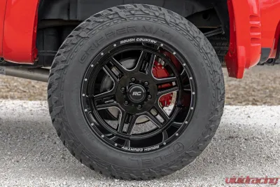 Rough Country 92 Series 18x9 Gloss Black Wheel 6x5.5 +18mm for Chevy, GMC, Ford, Ram, Toyota - 92181812