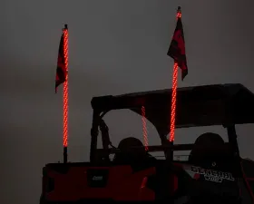 Rough Country Multi-Function UTV LED Whip Lights w/Remote Control