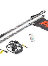 Rough Country Multi-Function UTV LED Whip Lights w/Remote Control                                     - 93004 - Image 3