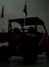 Rough Country Multi-Function UTV LED Whip Lights w/Remote Control                                     - 93004 - Image 5