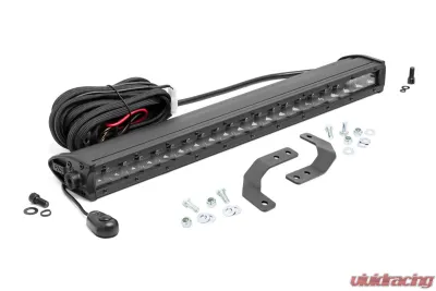 Rough Country LED Light Under Bed Mount 20" Black Single Row for Polaris Ranger 2017-2024 - 93016