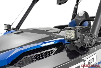 Rough Country Dual LED Cube Kit 3" Osram Wide Angles Polaris 2016-2022 - 93023