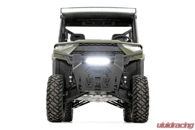 Rough Country 12" LED Bumper Kit Black Series w/White DRL Polaris 2013-2022 - 93027