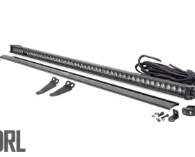 Rough Country LED Light Black Series w/White DRL Polaris 2016-2022