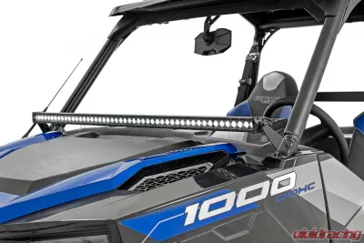 Rough Country 50-Inch LED Light Bar Black Series w/White DRL for Polaris General 2016-2024 - 93035