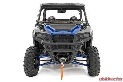 Rough Country 50-Inch LED Light Bar Black Series w/White DRL for Polaris General 2016-2024 - 93035