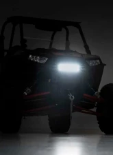 Rough Country Grille Kit with 10-Inch Slimline LED for Polaris RZR XP 1000/XP 4 2014-2022                                     - 93041 - Image 6