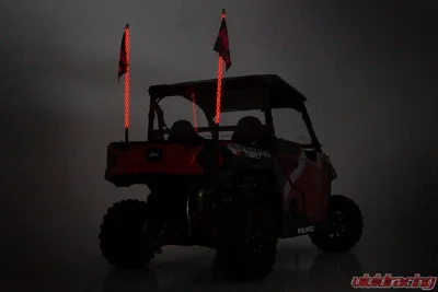 Rough Country LED Whip Light Bed Mounting System Polaris General Ranger 2014-2020 - 93049