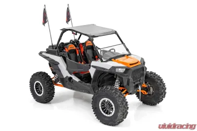 Rough Country LED Whip Light Roll Cage Mounts Polaris RZR 1000XP Turbo - 93051