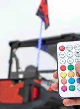 Rough Country Whip Mount w/LED Whip Lights Polaris 2013-2022                                     - 93053 - Image 2