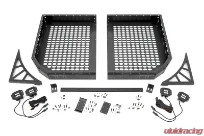 Rough Country Cargo Rack w/LED Lights Polaris 2018-2022 - 93057
