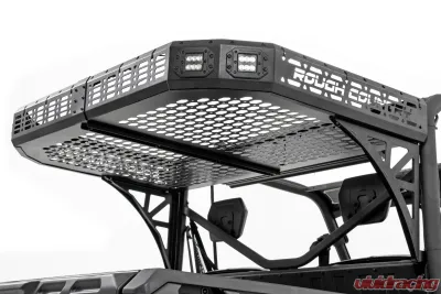 Rough Country Cargo Rack w/LED Lights Polaris 2018-2022 - 93057