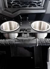 Rough Country Passenger Grip Handle Dual Cup Holder Polaris RZR Turbo R 4                                     - 93058 - Image 5