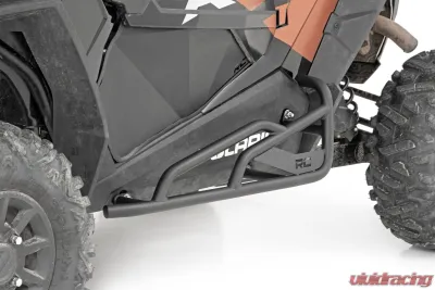Rough Country Rock Slider Kit for Polaris RZR XP 1000/Turbo S 2014-2022, 1.5" Steel Tubing - 93064