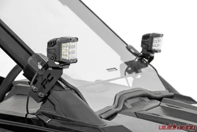 Rough Country LED Light Black Series w/White DRL Polaris RZR Pro XP RZR Pro XP 4 2020-2022 - 93080