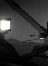 Rough Country LED Light Black Series w/White DRL Polaris RZR Pro XP RZR Pro XP 4 2020-2022                                     - 93080 - Image 6
