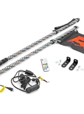 Rough Country LED Whip Light Bed Mount Kit Polaris RZR 170 2009-2022                                     - 93087 - Image 6
