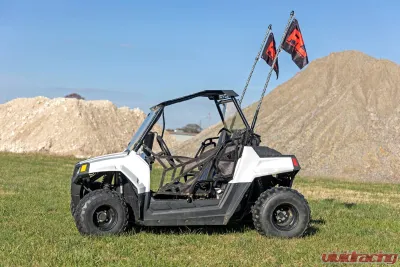 Rough Country LED Whip Light Bed Mount Kit Polaris RZR 170 2009-2022 - 93087