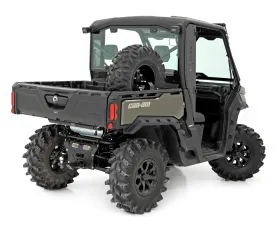 Rough Country Spare Tire Carrier Bed Side Mount Can-Am Polaris 2013-2022