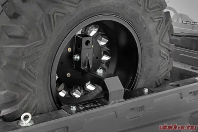 Rough Country Spare Tire Carrier Bed Side Mount Can-Am Polaris 2013-2022 - 93089