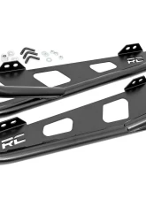 Rough Country Rock Slider Kit for Polaris RZR XP 1000 2-Seater 2014-2022, 3/16" Steel                                     - 93104 - Image 4