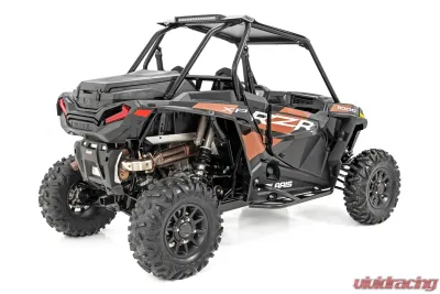 Rough Country Rock Slider Kit for Polaris RZR XP 1000 2-Seater 2014-2022, 3/16" Steel - 93104