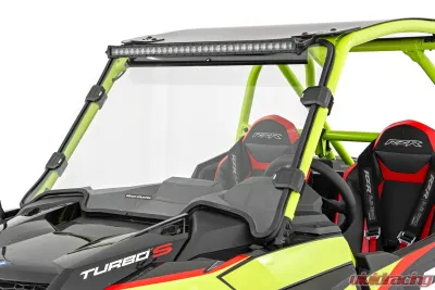 Rough Country Front-Facing 30" LED Kit Single Row Curved LED Light Bar Polaris 2018-2022 - 93111