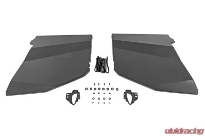 Rough Country Aluminum Lower Half Doors Rear Polaris RZR XP 4 1000 | RZR XP 4 Turbo S - 93121