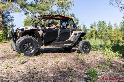 Rough Country Aluminum Lower Half Doors Rear Polaris RZR XP 4 1000 | RZR XP 4 Turbo S - 93121
