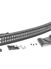 Rough Country 50" LED Light Kit Dual Row w/Factory Wiper Polaris 2013-2022                                     - 93127 - Image 4