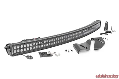Rough Country 50" LED Light Kit Dual Row w/Factory Wiper Polaris 2013-2022 - 93127