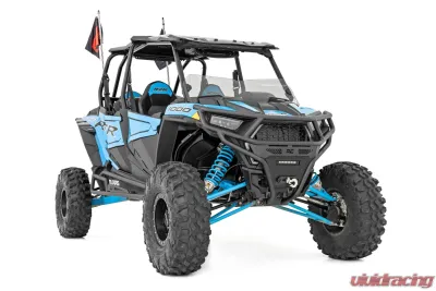 Rough Country Tubular Front Bumper with 6 LED Lights for Polaris RZR XP 1000/4 2014-2023 - 93131