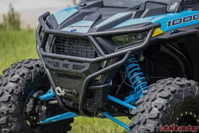 Rough Country Tubular Front Bumper with 6 LED Lights for Polaris RZR XP 1000/4 2014-2023 - 93131