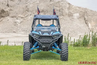 Rough Country Tubular Front Bumper with 6 LED Lights for Polaris RZR XP 1000/4 2014-2023 - 93131