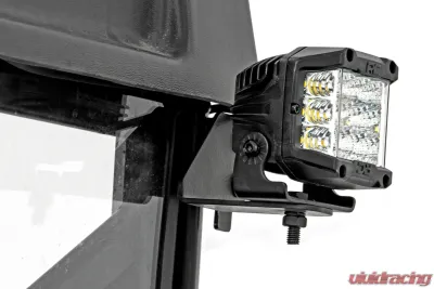 Rough Country Rear Facing 2" | 3" LED Kit 3" Osram Wide Angle Series Polaris 2013-2022 - 93144