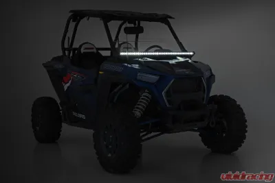 Rough Country LED Light Kit Front Mount 40" Black Single Row Polaris RZR XP 1000 - 93147