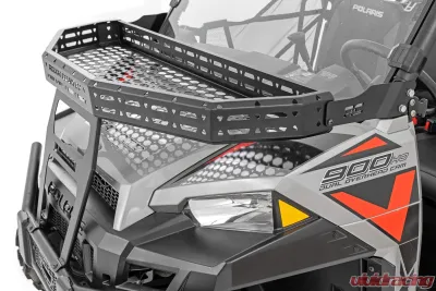 Rough Country Front Cargo Rack 6" Black Slimline Polaris Ranger XP 900 | Ranger XP 1000 - 93148