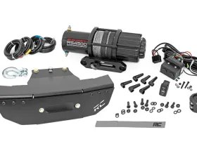 Rough Country Winch Mount RS4500S Polaris RZR Turbo S4