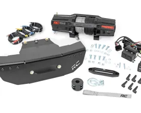 Rough Country Winch Mount RS4500S Polaris RZR Turbo S4