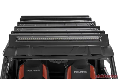 Rough Country Roof Rack 40" Black Single Row Polaris XPEDITION ADV 5 - 93172