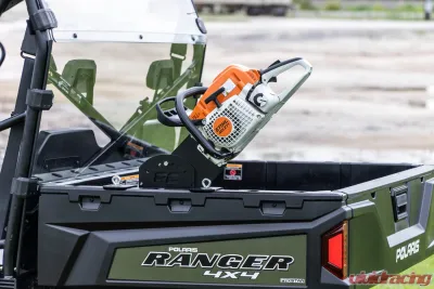 Rough Country Chainsaw Carrier Bed Side Mount Multiple Makes & Models Polaris | Can-Am - 93195