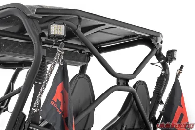 Rough Country LED Light Rear Mount 2" Black Pair Spot for Kawasaki Teryx 4 1000 & 800 (2014-2024) - 94006