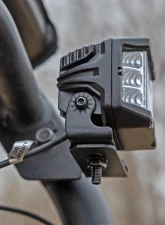 Rough Country LED Light Kit Rear Mount 2" Black Pair Flood Kawasaki Teryx 4 1000 | Teryx4 800                                     - 94007 - Image 6