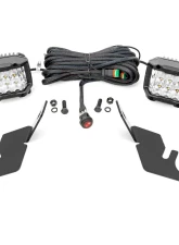 Rough Country LED Light Rear Mount 3" OSRAM for Kawasaki Teryx 1000 & Teryx 4 (2014-2024)                                     - 94008 - Image 6