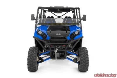 Rough Country LED Light Kit Cage Mount 50" Black Single Row Kawasaki Teryx 4 1000 | Teryx4 800 - 94015