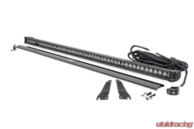 Rough Country LED Light Kit Cage Mount 50" Black Single Row Kawasaki Teryx 1000 | Teryx 4 1000 - 94016