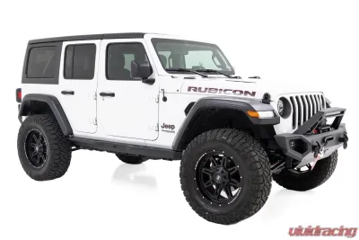 Rough Country 3.5" Lift Kit C | A Drop FR D/S Jeep Wrangler Unlimited 4WD 24-25 - 94030